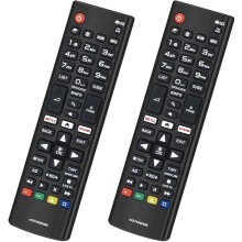 2 un AKB75095308 AKB75095307 AKB74915324 UNOCAR Comando inteligente para LG Smart TV 4K UHD, com Netflix botões