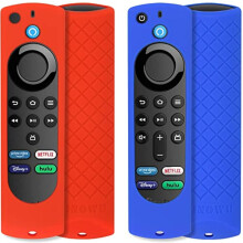 2 stk Fire TV Fjernbetjeningcover kompatibel med Fire TV Stick 4K / Fire TV Stick (3. generation) / Fire Stick Lite Alexa Voice (Ikke egnet til Fire T