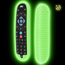 Case para Sky Q Bluetooth Comando EC201 EC202 2020, Protective Silicone Capa Sky Q New Comandoler Sleeve Skin Holder Battery Back