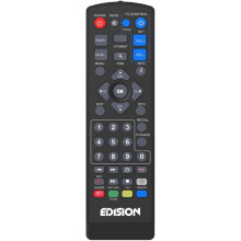 EDISION Comando universal EDI-RCU 1 Learn, Original, Programmable, 2-in-1 TV & Receiver, Picco T2, Picco T265, Picco T265+, Nano Picco Pro