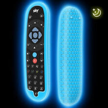 Capa para Sky Q Bluetooth Comando EC201 EC202 2020, Protective Silicone Case Sky Q New Comandoler Sleeve Skin Holder Battery Back