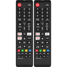 New Samsung TV Remote Replacement -BN59-01315B/BN59-01315M, Replacement Samsung BN59-01315B Comandos para Smart TV QLED (Pack of 2)