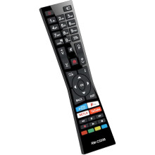 For JVC Smart TV Remote, UNOCAR RM-C3338 RC43101P Universal Replacement - for JVC Smart 4K 2018 2019 UHD Ultra HD TVs, med Freeview Play