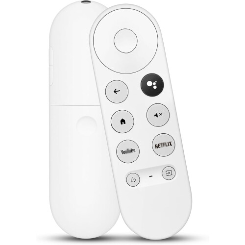 Replacement Comando de voz para Google Chromecast 4k Snow Streaming Media Player, Comando para Chromecast com Google TV HD/4K, Voice