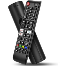 Samsung Universal Comando TV – Samsung TV Remote Replacement com Netflix, Prime Video, Rakuten botões para All Samsung QLED 4K