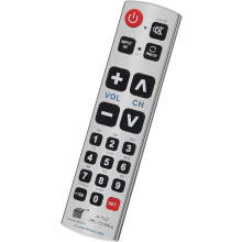 Seniors Elderly Big Button Universal Extra Large Comando UNOCAR - Jumbo Giant Remote, Simple Easy Basic Control, para LG Samsung Sony JVC