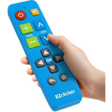 Samsung Replacement TV Remote Compatível com Samsung TV's ONLY (Black Big Button Comando TV, Simplified e Easy to Use)