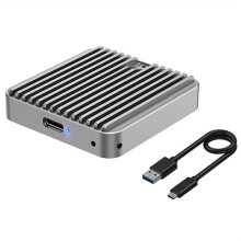 M2 2230 10Gbps for NVME  Dual Protocol M. 2 to USB Type C SSD Adapter Case for NVME PCIE NGFF  SSD Disk Box