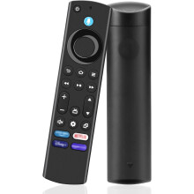 Replacement Stemmestyret fjernkontroll med Voice Function Fit for AMZ Smart TV Stick (4k, 2nd Gen, 3. generasjon, Life, Cube (1st Gen, 2nd Gen, 3. gen