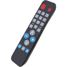 Big Button Uniwersalny pilot do Elderly - Jumbo Size Pilot do Easy Basic Control - Kompatybilny z Samsung LG Toshiba Sony JVC Panasonic