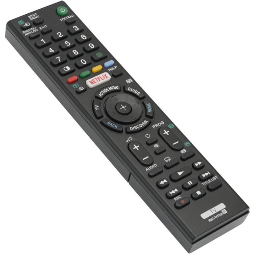 Universal Replacement Comando para Sony TVs – Compatível com todos Sony Televisions (, , Plasma Black (Pack of 1) )