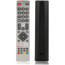 Erstatningsfjernkontroll for Sharp Aquos Ultra Smart HD 4K TV, 4 Shortcut Keys, No Setup Required