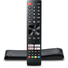 Replacement Sharp TV-fjernkontroll SHW/RMC/0137N, Kompatibel med Sharp Aquos/Android T-C32FH2KF2AB Smart TV, Universell fjernkontroll med 4