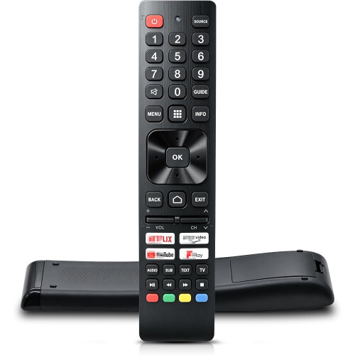 Replacement Sharp TV Remote Control SHW/RMC/0137N, Compatible with Sharp Aquos/Android T-C32FH2KF2AB Smart TV, Universal Remote Control With 4