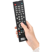 Universal TV Fjernkontroll for SEIKI, Quick Response Replacement TV Remote, 8m ABS Plastic Transmission Distance, Kompatibel med alle TV