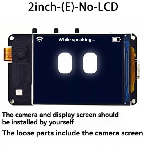 For DeepSeek XiaoZhi AI Chat Robot 2inch LCD Display Screen with Camera Dual Microphone ESP32-S3 N16R8 Development Board 1