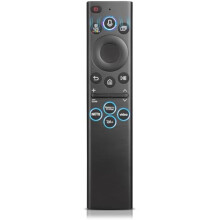 Replacement Samsung TV Remote s Voice Function, Universal TV Remote Compatible pre Most 2018 to 2025 Samsung Neo OLED The Frame 4K (Black)