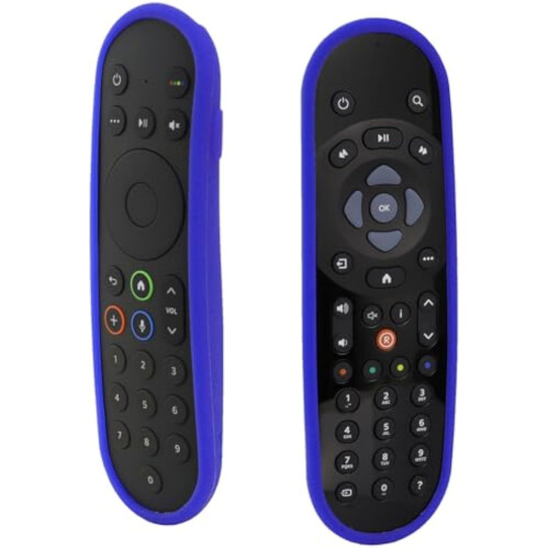 Capa protetora Fit para Sky Q Touch e Non-Touch Comando, Remote Case Also para Sky Glass/Stream TV Remote Blue