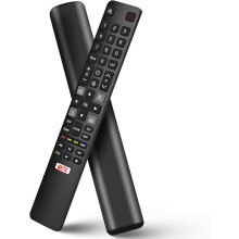 Replacement TCL TV-fjernkontroll RC802N for TCL Android & 4K Smart TVs: 32DS520, 40S6000FS, 49S6000FS, 49DP600, F43S5916, 50DP600, H32S5916