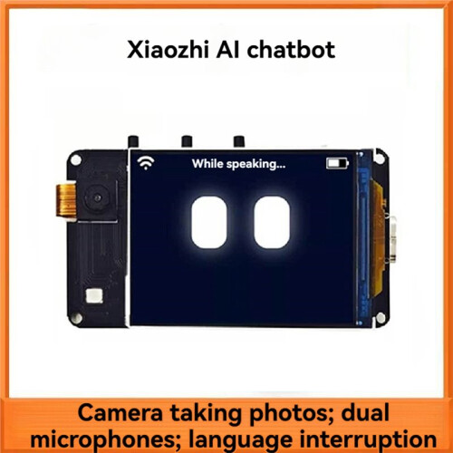 For DeepSeek XiaoZhi AI Chat Robot 2inch LCD Display Screen with Camera Dual Microphone ESP32-S3 N16R8 Development Board 2