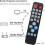 Big Button Telecomando universale per Elderly - Jumbo Size Telecomando per Easy Basic Control - Compatibile con Samsung LG Toshiba Sony JVC Panasonic 3