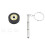 Recorder Pressure Roller Stable Tape Movement Sintered Bronze Bearing Precisely Cast for REVOX Studer B7 1