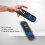Protective Silicone Case para Roku Comandoler, Drop-Proof e Washable Capa, Compatível com Multiple Models (Black - Soft washable Silicone) 3