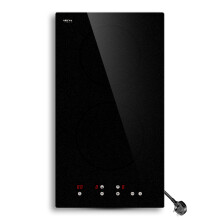 STARCHARTS 13Amp Plug-in Induction Hob 2 Zones Touch Control 9 Power Levels