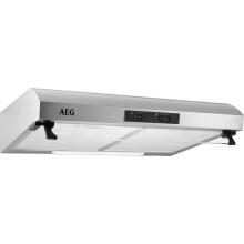 AEG 3000 Series Integrated Cooker Hood 60 cm, DUX2622M, Traditional, ExtractionTech Standard Motor, LED Lighting, Washable Grease Filter, 3 Speeds, 7