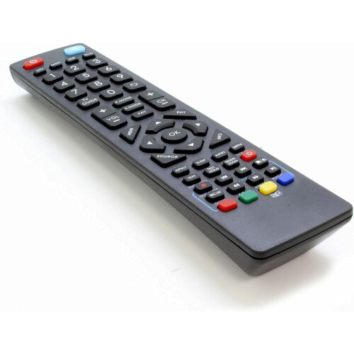 Replacement Comando compatível com Technika TV Models: 22E21W-FHD, DVD, 24E21B-, 24E21B-, DVD, 24E21W-, DVD 2