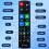 Gvirtue Large Button Comando universal para Elderly, Easy to Use Big Button TV Comando para Seniors & Visually Impaired, Compatível com Samsung 5