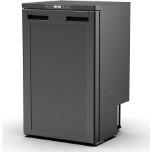 Shield Autocare Cool Mate 83L 12/24v Compressor Fridge Refrigerator Freezer in Black Digital Display for Camper Van Motorhome RV Caravan (Black)
