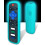 Protective Silicone Case para Roku Comandoler, Compatível com Multiple Models (Black - Glow-in-the-dark washable Silicone skin) 2