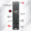 Universal Replacement Comando para Sony TVs – Compatível com todos Sony Televisions (, , Plasma Black (Pack of 1) ) 3