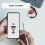 Wireless Bluetooth Camera Shutter Comando para Smartphones - Create Photos e Selfies - Compatível com todos IOS e Android Devices 8