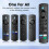 Comando substituto para Fire-TV-Stick (2nd e 3. ª geração /Lite/4K/4K Max/TV Cube e Firestick com Voice Compatível com Pioneer/Hisense) 4