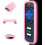 Protective Silicone Case para Roku Comandoler, Drop-Proof e Washable Capa, Compatível com Multiple Models (Black - Soft washable Silicone) 7
