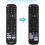EN2G30H Comando universal Compatível com Hisense 4K UHD TV - Replacement para New Upgraded Hisense Comando para EN2A30, com Netflix, Prime 4
