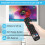EN2G30H Comando universal Compatível com Hisense 4K UHD TV - Replacement para New Upgraded Hisense Comando para EN2A30, com Netflix, Prime 5