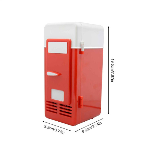 Mini Fridge Portable, USB Small Fridge Cooler & Warmer 1
