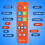 Samsung Replacement TV Remote Compatibile con Samsung TV's ONLY (Black Big Button Telecomando TV, Simplified e Easy to Use) 5