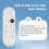 Replacement Comando de voz para Google Chromecast 4k Snow Streaming Media Player, Comando para Chromecast com Google (Comando Only) 4