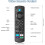 Comando substituto para Fire-TV-Stick (2nd e 3. ª geração /Lite/4K/4K Max/TV Cube e Firestick com Voice Compatível com Pioneer/Hisense) 8