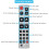 Seniors Elderly Big Button Universal Extra Large Comando UNOCAR - Jumbo Giant Remote, Simple Easy Basic Control, para LG Samsung Sony JVC 4
