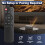 Smart Comando compatível com HY300 HY320 Pro, Projector Comando para Xgody Gimbal 3 Maypug P1 Mini Gaimoo GM200, Projector 6
