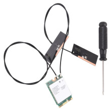 WIFI 7 BE200 BE200NGW WiFi Card+Antenna BT 5.4 802.11AX Tri-Band M.2 NGFF Wireless Network Adapter for Win10/11