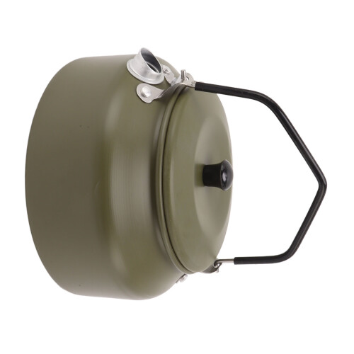 Campingkessel Alu 0,9 l Teekessel Grün