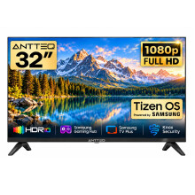 Antteq 32 Inch TV FHD Smart TV, 32" TIZEN OS 1080P Television with Full HD, HDR1