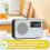 LEMEGA PR2 Max DAB Radio, Bluetooth 5.3, LCD Display, AA Battery, Black 5
