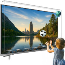 PRO Smart Unbreakable TV Screen Protector Fits 24 27 32 40 43 50 55 65 75 77 83 85 86 98 100 inch TV for OLED, QLED, LCD, UHD, 4K & 8K | Ultimate Pro